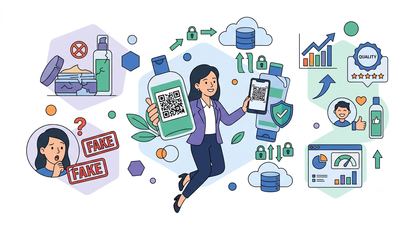 So sánh tem SMS và tem QR Code chống giả